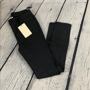 Litz Black & Gray Leggings/Jeggings-S